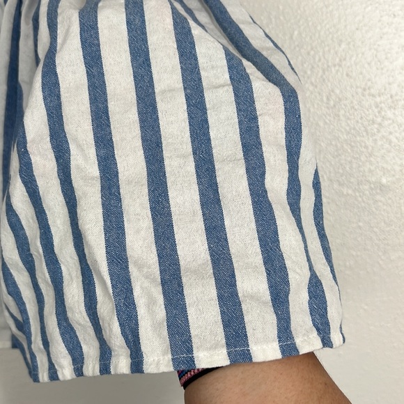 Sanrio Hello Kitty Dress Kids 3T Girls Blue White Stripe Fit Flare Sleeveless - Picture 6 of 9